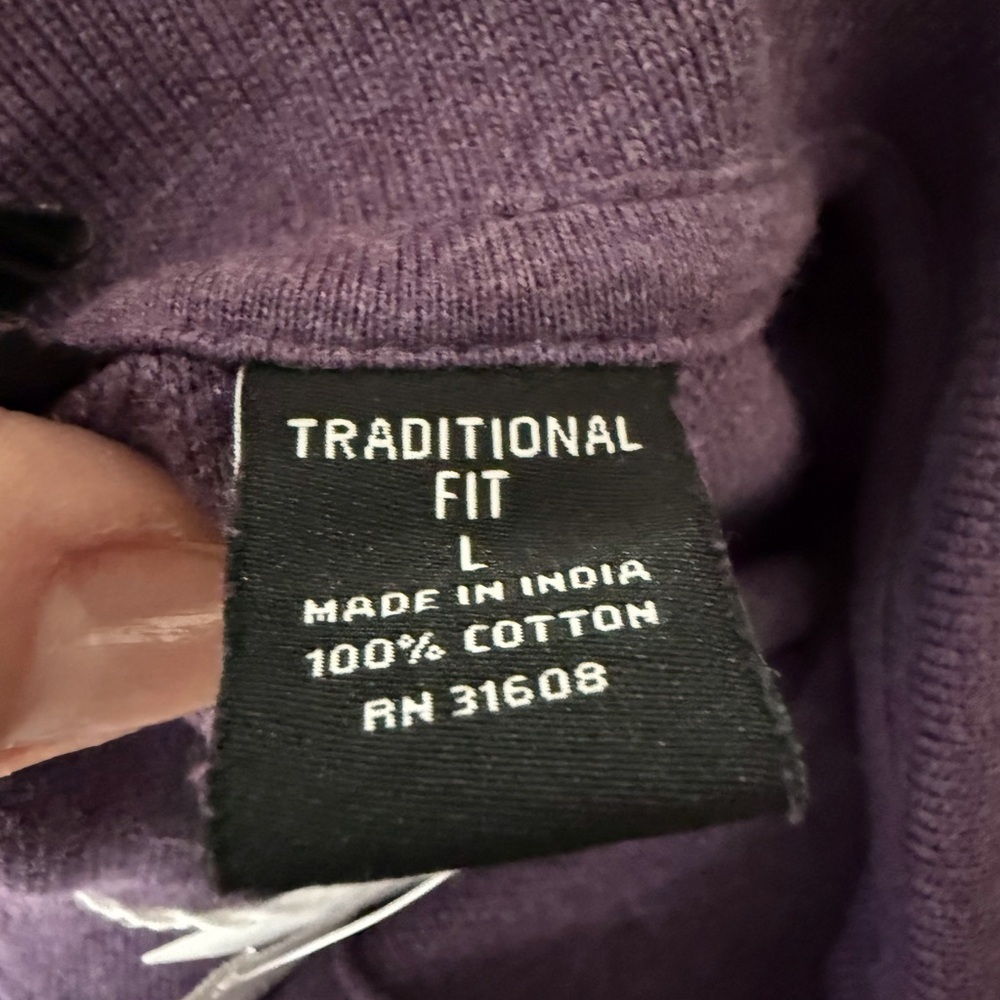 Jos. A. Bank Men's Traveler Polo Shirt Traditional Fit Purple Size-Large NWT - Picture 4 of 10
